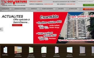louverture.fr website preview