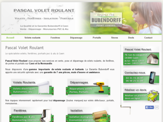 volet-roulant-caen.fr website preview