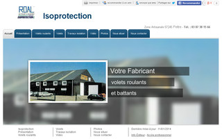 isoprotection.fr website preview