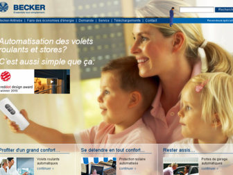 becker-france.com website preview