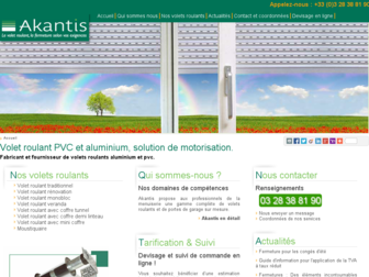 akantis.fr website preview