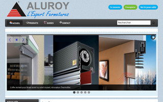 aluroy.com website preview