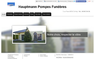 pompes-funebres-hauptmann.fr website preview