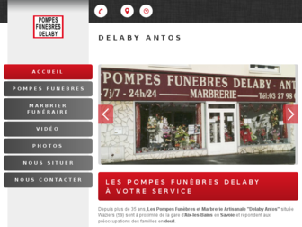 delaby-antos-marbrerie-pompesfunebres.fr website preview