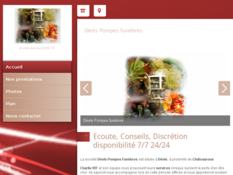 deols-pompes-funebres.fr website preview