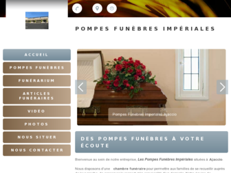 pompes-funebres-imperiales.com website preview