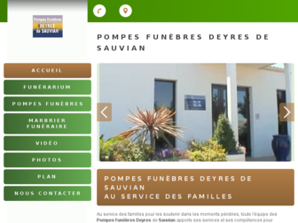 pompesfunebres-deyres-de-sauvian.fr website preview