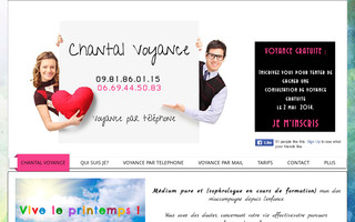 chantal-voyance.org website preview