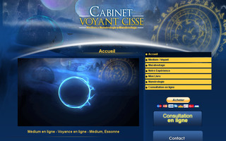 cabinet-voyance-cisse.com website preview