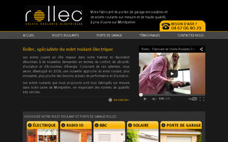 rollec.fr website preview