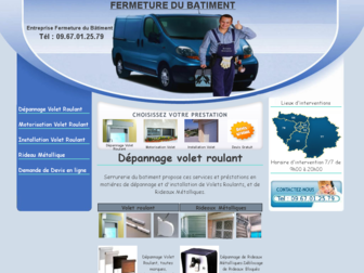 depannage-voletroulant.fr website preview