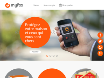 myfox.fr website preview