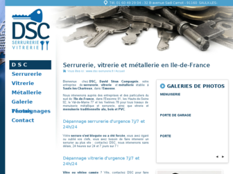 dsc-serrurerie.fr website preview