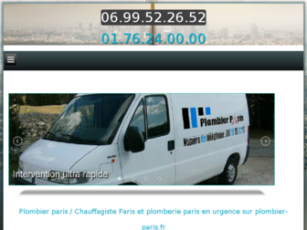 plombier-paris.fr website preview