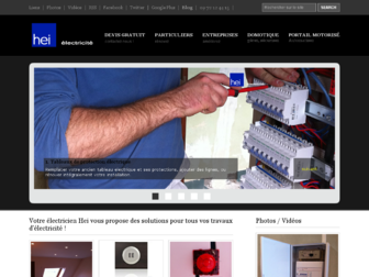 hei-electricite.fr website preview
