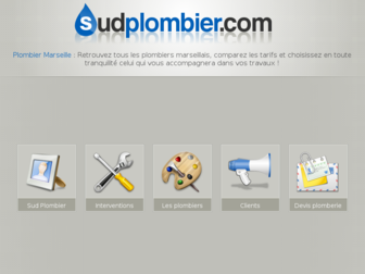 sudplombier.com website preview