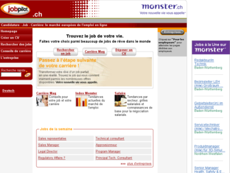 fr.jobpilot.ch website preview