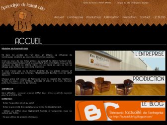 fauteuilclub-by.com website preview