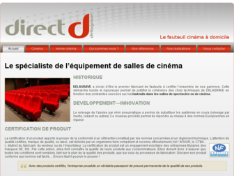 fauteuilcinema.directd.fr website preview