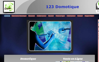 123domotique.fr website preview