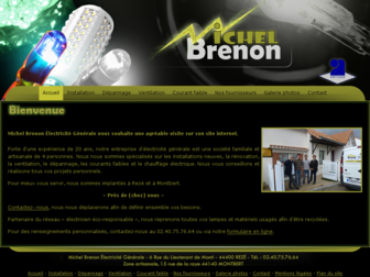 electricite-brenon-44.fr website preview