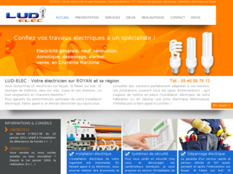 electricien-17.fr website preview