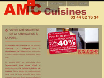 amc-cuisine.com website preview