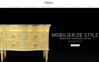 balcaen.fr website preview