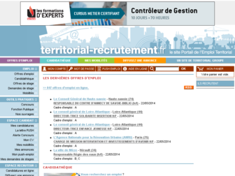 territorial-recrutement.fr website preview