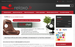 relaxo.fr website preview