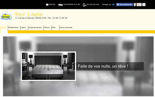 revliterie.fr website preview
