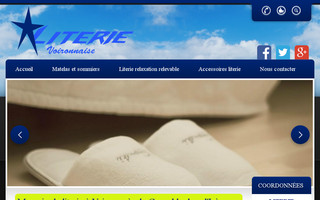 literie-voironnaise.com website preview