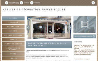 pascalboquet.fr website preview