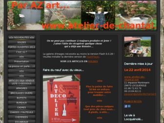 atelier-de-chantal.net website preview