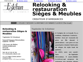 atelier-esteban.info website preview