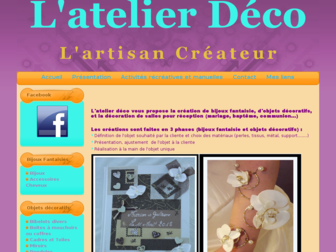 latelierdecocreation.com website preview
