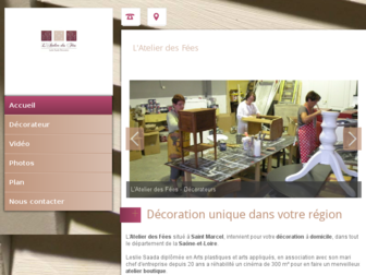 atelier-decoration-patine71.fr website preview