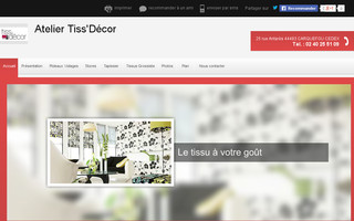 tissdecor-rideaux.fr website preview