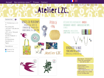 atelierlzc.com website preview