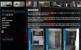 tendancebains.fr website preview