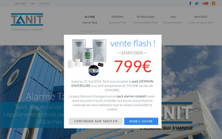tanit.fr website preview