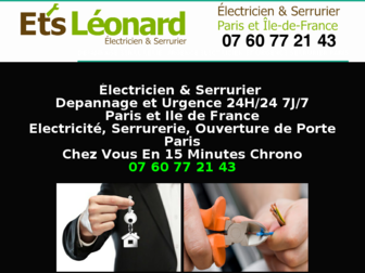 ets-leonard.fr website preview