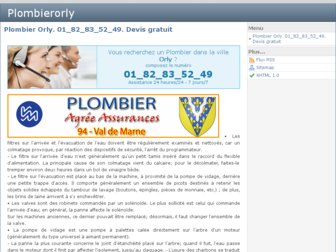 plombierorly.com website preview