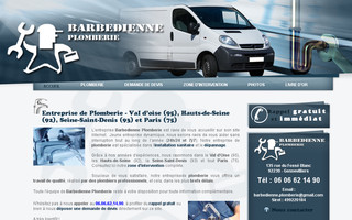 barbedienne-plomberie.com website preview