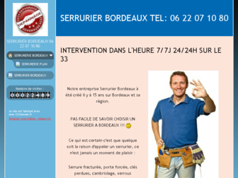 serrurier-bordeaux-urgent.fr website preview