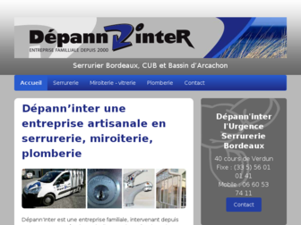 depanninter.fr website preview