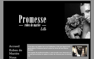 promesse-mariage.com website preview