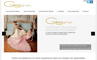 gribha.com website preview