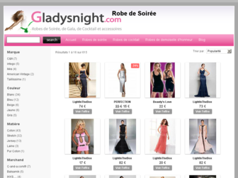 gladysnight.com website preview