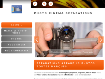 reparation-photo-cinema.fr website preview
